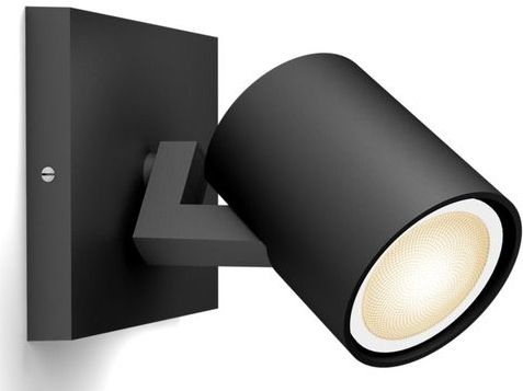 Philips - Hue Runner - Opbouwspot - Zwart - Inclusief Dimmer Switch