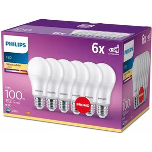 Philips - LED Lamp - Helder - E27 - Energiezuinig - 15.000 Branduren