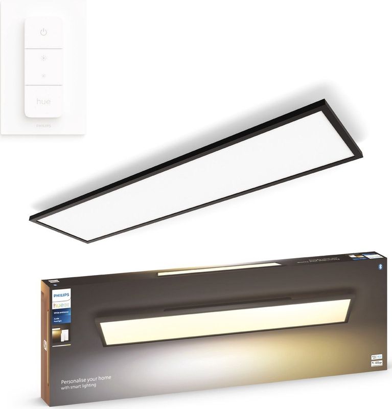 Philips - Aurelle - Plafondlamp - Zwart - White Ambiance