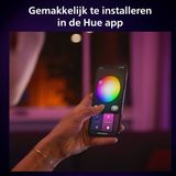 Philips Hue Tento plafondlamp wit en gekleurd licht rond zwart Ø30