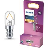 Philips LED - 15W - T20 lampvorm - E14 fitting - Warmwit licht