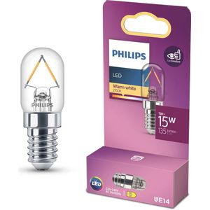 Philips LED - 15W - T20 lampvorm - E14 fitting - Warmwit licht