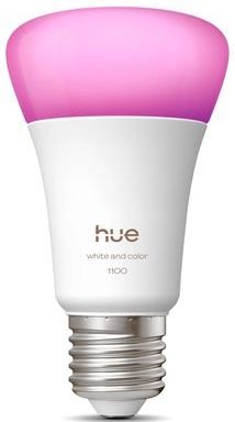 Philips - Hue - Smart Lamp - E27 - Peer A60 - Mat - White & Color Ambiance - Zigbee