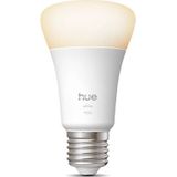 Philips - Hue Smart Lamp - E27 - Peer A60 - Mat - Wit - Zigbee