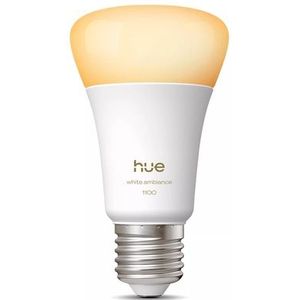 Philips - Hue Smart Lamp - E27 - Peer A60 - Mat - White Ambiance - Zigbee