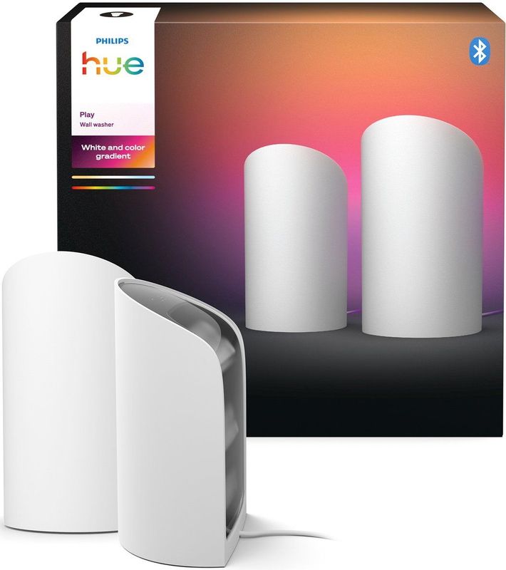 Philips - Hue Play - Tafellamp - Wit - 2-pack