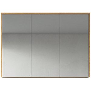 Badplaats Spiegelkast Cuba 100 x 16 x 72 cm - Eiken spiegelkast