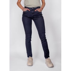 Jimmy Deepblue Red Button jeans/Lengte
