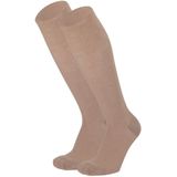Comfort Essentials - Compressiesokken - Beige - 2 Paar - Steunkousen