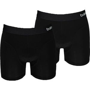 Apollo - Bamboe Boxershorts - 2-Pack - Zwart - Bamboe Materiaal