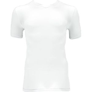 Apollo T-shirt Heren Bamboo Basic V-neck Wit 2-pack