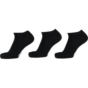 3-paar bamboe sneaker sokken - Enkelsokken viscose  - Zwart
