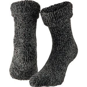 Apollo Huissokken Met Antislip Zwart Dames Heren
