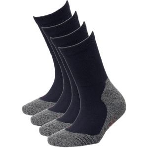Xtreme - Wandelsokken - Donkerblauw - Set van 4