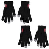 Heatkeeper thermo handschoenen - set van 2 zwart