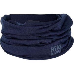 Heatkeeper - Sjaal/Nekwarmers heren - Multifunctioneel - Marine Blauw - One Size - 1-Stuk - Nekwarmer ski