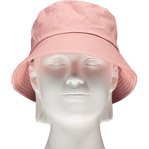 Sarlini - Bucket Hat - Vissershoedje - Hoed - Festival - Meisjes - Katoen - roze