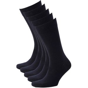 anytime - Sokken - Donkerblauw - Set van 5