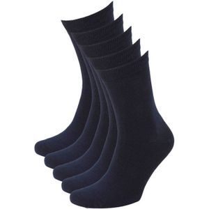 anytime sokken - set van 5 donkerblauw