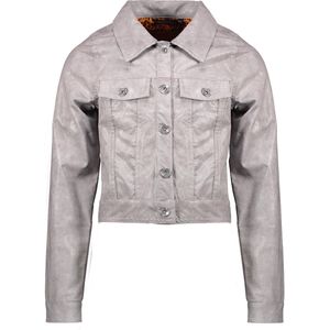 Nono - Deno Kids Vest - Leerlook - Meisjes - Stoere Knopen