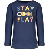 Bampidano - Delano - T-shirt - Blauw - Biologisch Katoen