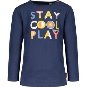 Bampidano - Delano - T-shirt - Blauw - Biologisch Katoen