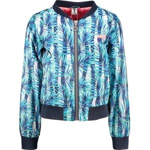 B. Nosy Kids Meisjes Jas - Maat 110 - Katoen - Elastaan - Polyester - Rits - Normaal - Vrouwen - Spi