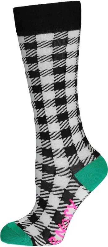 B.Nosy - Kniekousen - Blokjes Patroon - Meisjes Sokken