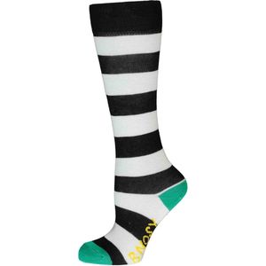 B. Nosy - Kids Meisjes Sokken - Kniekousen - Ingebreide Strepen