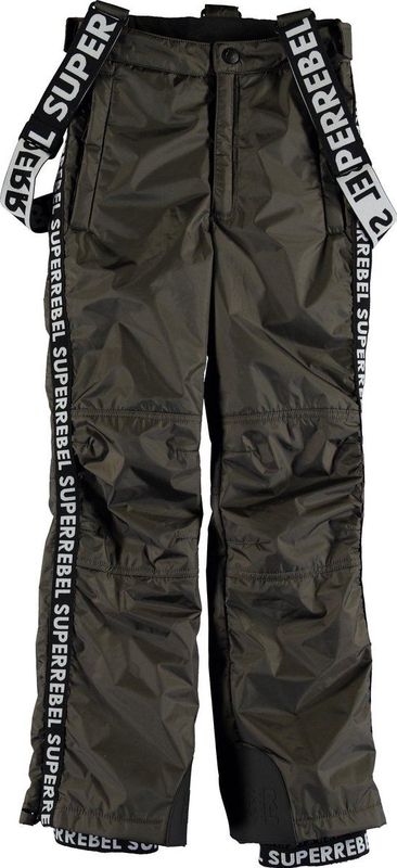 SuperRebel - Spark - Wintersportbroek - Groen - Materiaal - 164