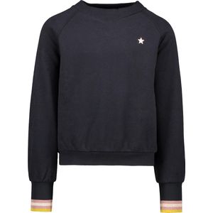 Like Flo - Meisjes Trui - Navy - Katoen - Lange Mouwen