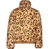 Like Flo - Meisjes Jas - Animal Motief - Imi Fur - Luxe Rib Boordjes