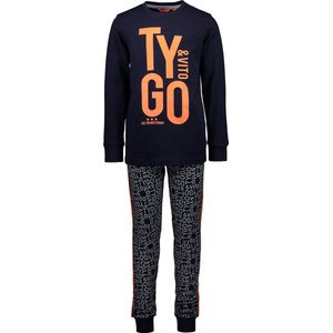 TYGO & Vito - Pyjama - Blauw - Katoen