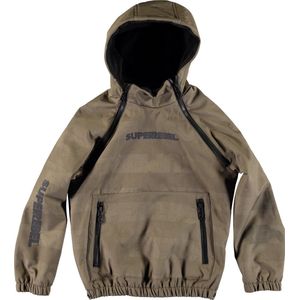SUPERREBEL - Leving - Zomerjas - Army Groen - Softshell