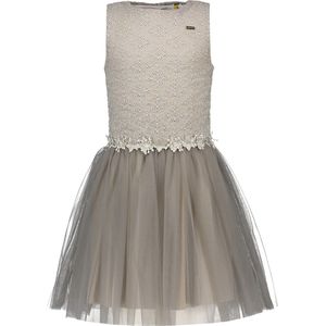 Le Chic - Jurk - Mouwloos - Feestelijke Tule - Maat 140