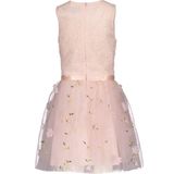 Le Chic - Jurk - Bloemen-Tule - Opengewerkte Stof