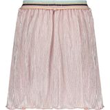 Nono - Plisse Rok - Zilver - Jersey - Gekleurde Tailleband