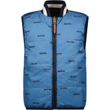 Moodstreet - Puffer Bodywarmer - Navy en Blauw - Recycled Polyester
