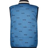 Moodstreet - Puffer Bodywarmer - Navy en Blauw - Recycled Polyester