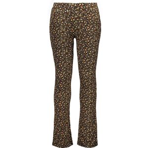 Like Flo - Flared Pants - Blackflower - Stretchstof