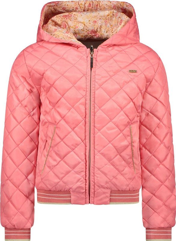 Le Chic - Reversible Jas - Gebloemd of Uni Kleur - Katoen