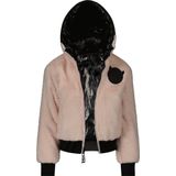 SuperRebel - R209-5201_204 - Reversible Jas - Metallic - Bont Binnenzijde