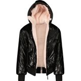 SuperRebel - R209-5201_204 - Reversible Jas - Metallic - Bont Binnenzijde