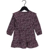 Like Flo - Jurk - Navy - Recycled Polyester - All-Over Dot Print