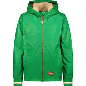 Moodstreet M302-5219 Jas - Groen - Glitter Pied de Poule - Teddy Voering