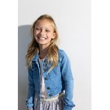 Like Flo F211-5810 Jurk - Poeder Roze - Eco Vero Viscose - Bloementjes Print