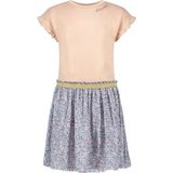 Like Flo F211-5810 Jurk - Poeder Roze - Eco Vero Viscose - Bloementjes Print