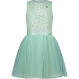 Le Chic - Jurk - Glimmend Bovenlijfje - Tule Rok - Kant