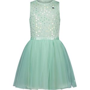 Le Chic - Jurk - Glimmend Bovenlijfje - Tule Rok - Kant