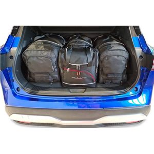 NISSAN QASHQAI 2021+ 4-delig Reistassen Op Maat Auto Interieur Kofferbak Organizer Accessoires